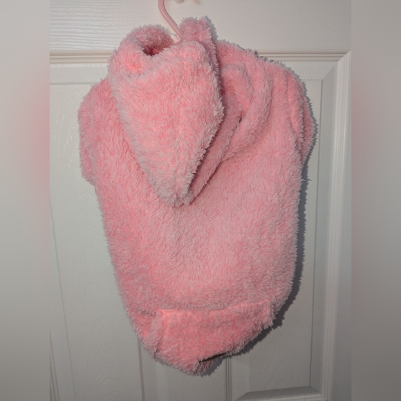 Fluffy Pink Dog Hoodie - Picture 5 of 7